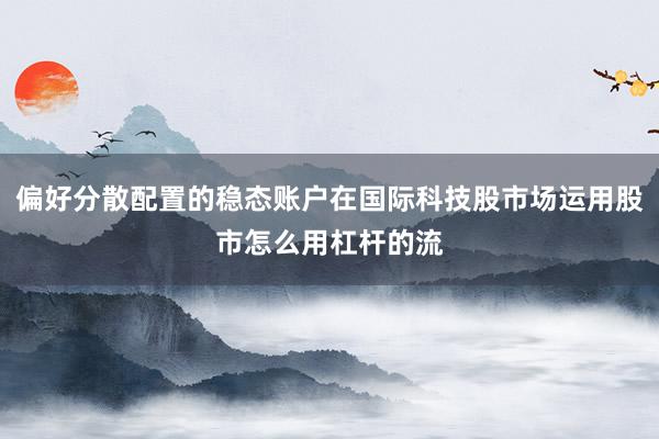偏好分散配置的稳态账户在国际科技股市场运用股市怎么用杠杆的流